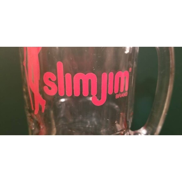 Slim Jim 24oz Mug 8"x4" Diameter Vintage Retro Barware - Picture 3 of 5